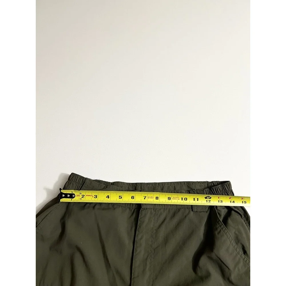 The North Face Mens Convertible Hiking Pants Olive Green Size L NF004AM